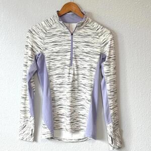 Patagonia Women's All Weather Zip Neck‎ Base Layer Pullover Long Sleeve Shirt XS